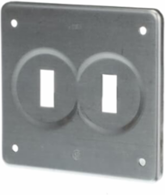 FS COVER - 2 GANG - FOR TOG. SWITCH