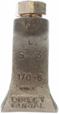Ground Rod Clamp 3/4 Inch, Bronze Body, Brass Screw