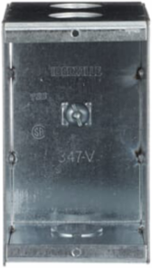 347V MASONRY BOX 3-3/8IN DEEP 1GANG