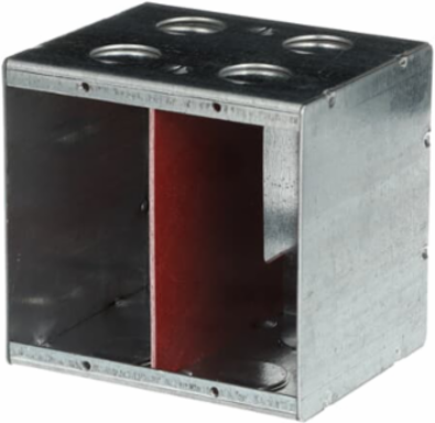 347V MASONRY BOX 3-3/8IN DEEP 2GANG
