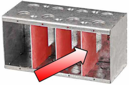 HIGH VOLT PARTITION FOR 3-3/8 IN D