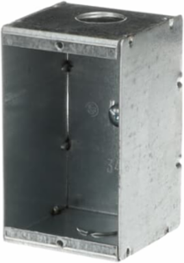347V MASONRY BOX 2-3/8IN DEEP 1GANG