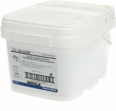 DOUBLE CABLE STAPLE/FLIP-PAK 500
