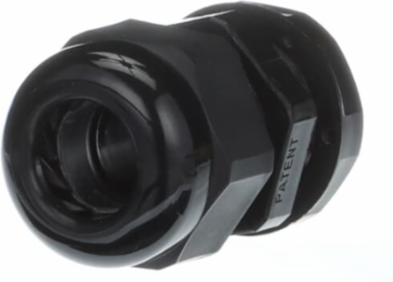 1/2IN STR CORD CONN NYL BLK .23-.55