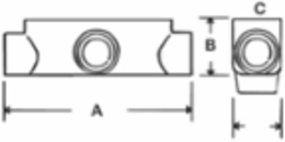 CONDUIT BODY RIGID 1 TB