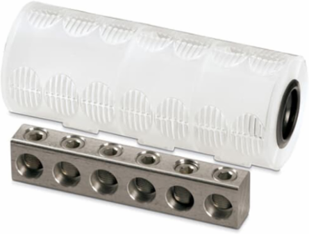 INSUL AL PEDEST CONNECTOR 6 OUTLETS