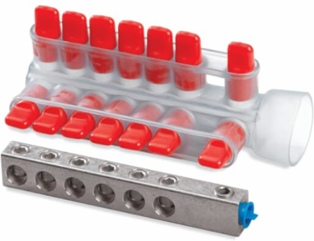 AL QUICK DISC TRANS CONNECTOR CLRTR