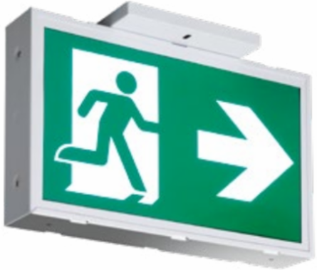 STEEL SIGN PICTO 120-347V ACDC