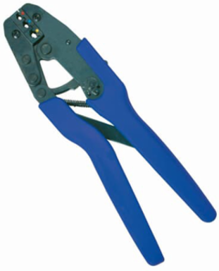 Crimp Tool for Non-Insulated Disconnects, 22-10 AWG, Palm Grip