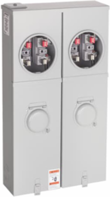 200A UG 4 POS 100A WITH BREAKER