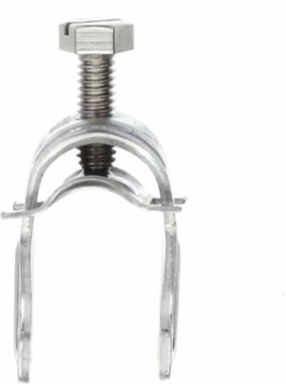 1-PIECE CBL/PIPE CLP 1/2IN AL