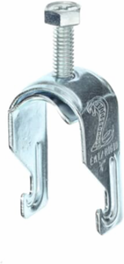 1-PIECE CBL/PIPE CLP 3/4IN STL
