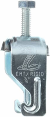 1-PIECE CBL/PIPE CLP 3/4IN STL