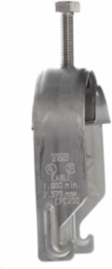 1-PIECE CBL/PIPE CLP 2IN STL