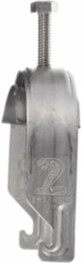 1-PIECE CBL/PIPE CLP 2IN STL