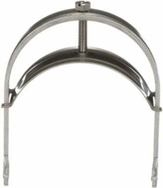 1-PIECE CBL/PIPE CLP 4IN AL