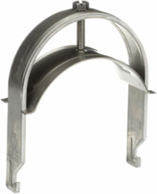1-PIECE CBL/PIPE CLP 4IN AL