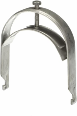 1-PIECE CBL/PIPE CLP 4IN 316SS