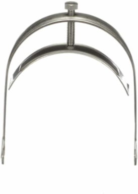 1-PIECE CBL/PIPE CLP 4IN 316SS