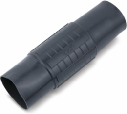 PVC CTD COND CPLG 2IN RGD STL GRAY