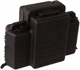 Split-Bolt Connector, Polypropylene Insulating Cover, 600V Max