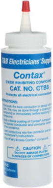 Contax Inhibitor 8 Ounce - Oxide Inhibiting Compound, Black Color