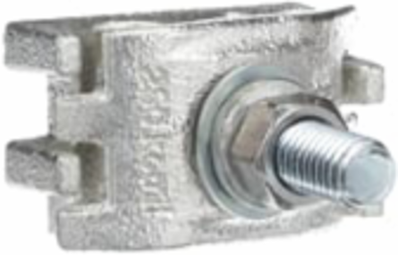 Ground Clamp 250 kcmil, 3/8 Inch Bolt, Height 1.95 Inch, Width 2 Inch