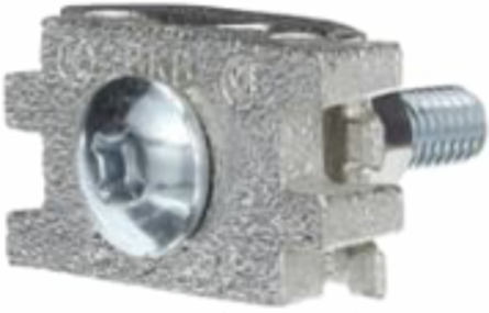 Ground Clamp 250 kcmil, 3/8 Inch Bolt, Height 1.95 Inch, Width 2 Inch