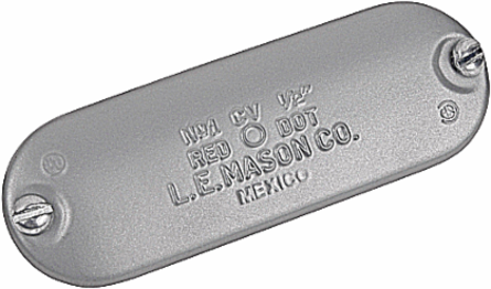 Conduit Body Covers & Gaskets 3/4 Inch Die Cast Aluminum