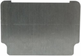 Hi/Low Voltage Gang Box Partition 2-1/2 Inch Deep, Steel, Pre-galvanized