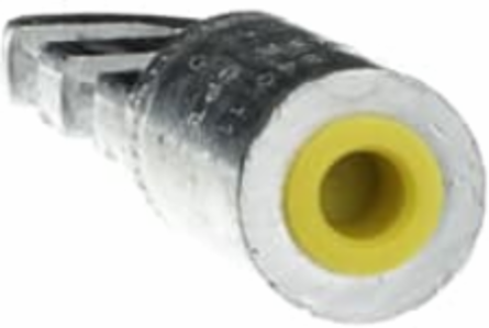 ALUM COMPR HOOK LUG - 1/0 3-3/4 IN