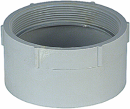 PVC Male & Female Adapters, 5 Inch Size, 6-1/4 Inch OD