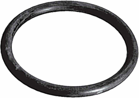 Rigid Non-Metallic Conduit Fittings - Flat Sealing Washer, 1/2 Inch, Neoprene, Black