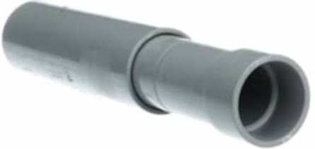 CPLG END EXP FTG 1-1/4IN PVC 5PK