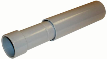 CPLG END EXP FTG 1-1/2IN PVC