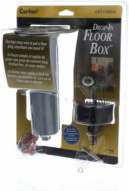 1-G DROP-IN FLR-BX W/ H-SAW 11.8CU