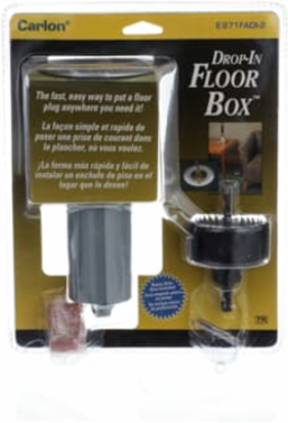 1-G DROP-IN FLR-BX W/ H-SAW 11.8CU