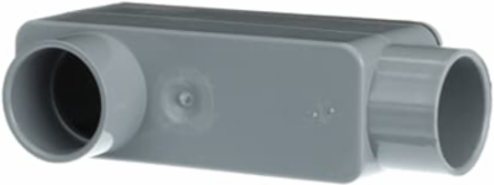 LB-COND BDY 12CU 1IN GRY PVC