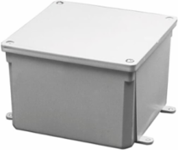 6 Inch x 6 Inch x 4 Inch PVC Junction Box, Pack of 10, UL Listed