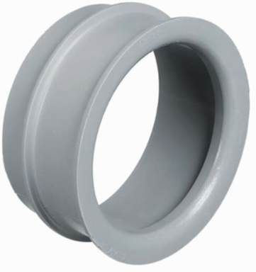 Gray PVC End Bell 1 Inch for Schedule 40 and 80 Conduit