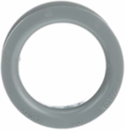 END BELL 2-1/2 IN GRAY PVC