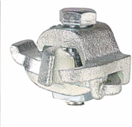 Beam Clamps 3/4 Inch Malleable Iron, Galvanized, 77.56 lbs per 100