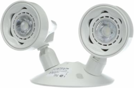 Double Head MR16 LED Remote Unit, 6V DC, 4W, 5 Inch Width, Factory White