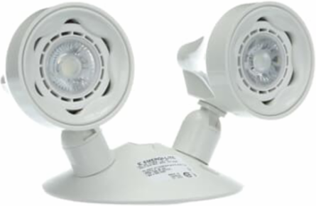 Double Head MR16 LED Remote Unit, 6V DC, 4W, 5 Inch Width, Factory White