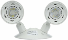 Double Head MR16 LED Remote Unit, 6V DC, 4W, 5 Inch Width, Factory White