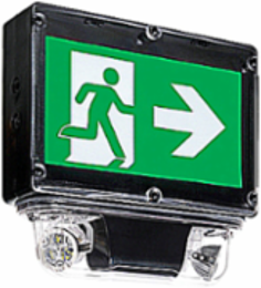 Pictogram Combination Unit 12-5/8 Inch x 14 Inch, 60W, 5W MR16 LED