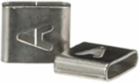 316 Stainless Steel Cable Tie Identification Tag 0.31 Inch x 0.34 Inch