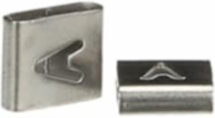 316 Stainless Steel Cable Tie Identification Tag 0.31 Inch x 0.34 Inch