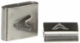316 Stainless Steel Cable Tie Identification Tag 0.31 Inch x 0.34 Inch