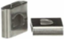 316 Stainless Steel Cable Tie Identification Tag 0.31 Inch x 0.34 Inch, Legend D